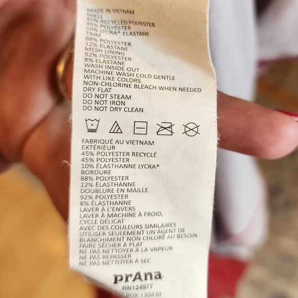 PrAna Cantine Crushed Cran Marrakesh Halter Dress. Women's size XL - Picture 14 of 16